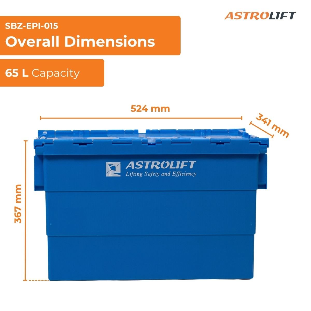 Buy Plastic Storage Bin  in New Products available at Astrolift NZ